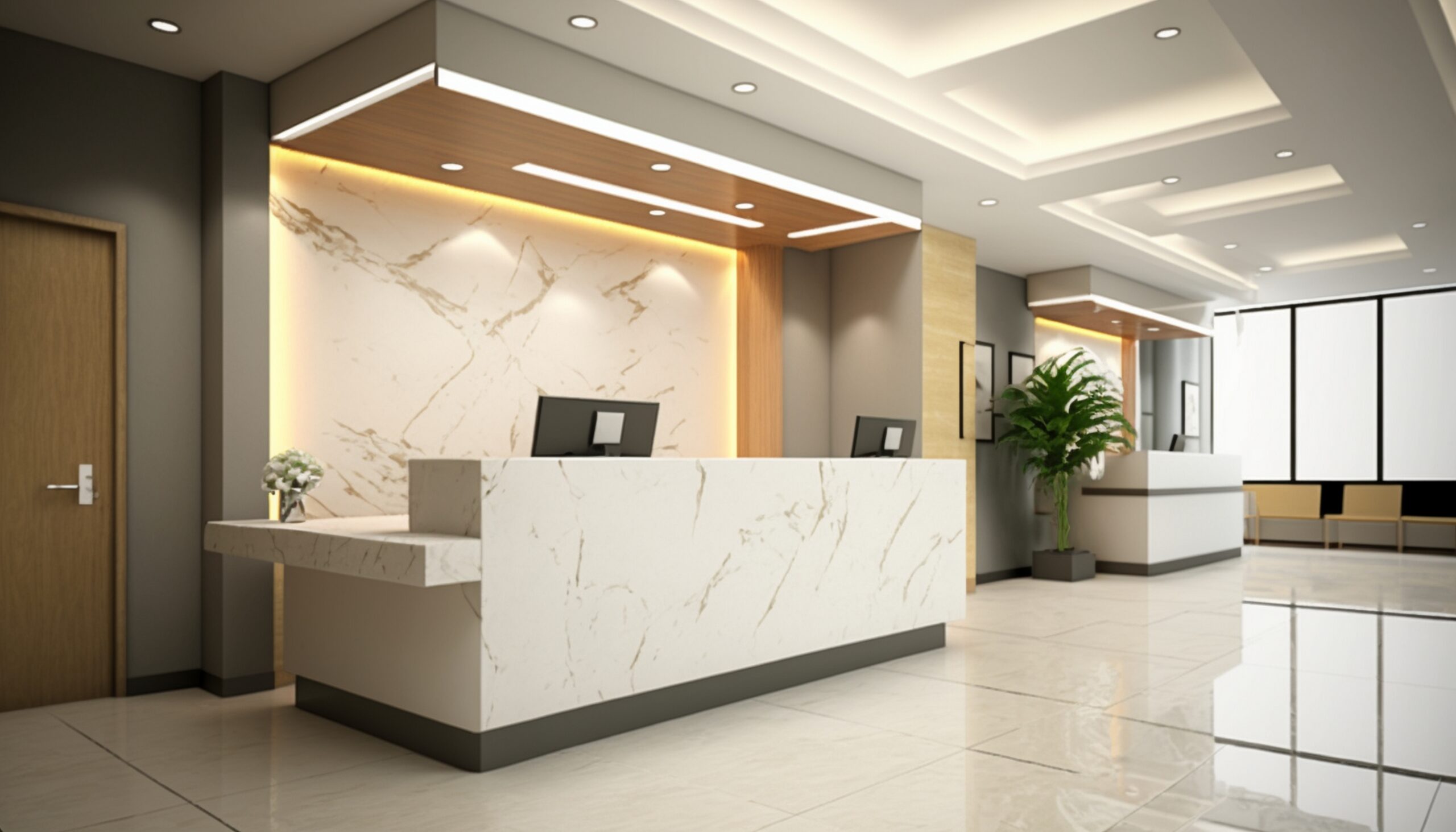 lobby-hotelu-z-recepcja-i-sciana-swiatel